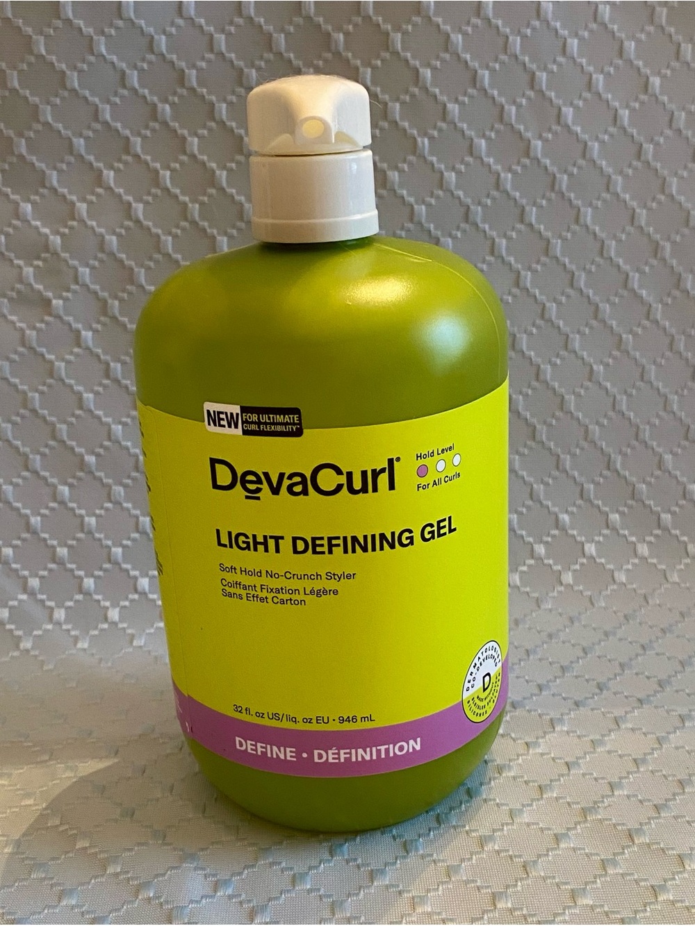 DevaCurl Light Hold Defining Gel 32 oz Professional Size